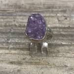 Bague Quartz Brut