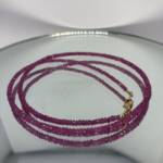 Collier Saphir Rose