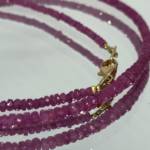 Collier Saphir Rose