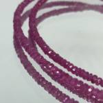 Collier Saphir Rose