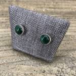 Boucles d'Oreilles en Malachite