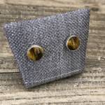 Boucles d'Oreilles en Œil de tigre