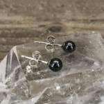 Boucles d'oreilles Hématite