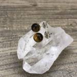 Boucles d'oreilles Œil de Tigre