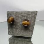 Boucles d'oreilles Œil de Tigre