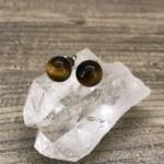 Boucles d'oreilles Œil de Tigre