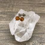 Boucles d'oreilles Ambre