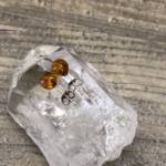 Boucles d'oreilles Ambre
