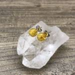 Boucles d'oreilles Ambre
