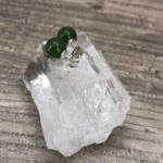 Boucles d'oreilles en Jade