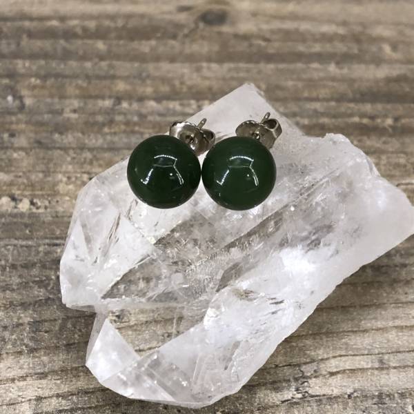 Boucles d'oreilles Jade