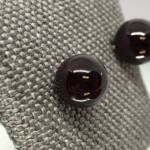 Boucles d'oreilles Grenat