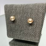 Boucles d'oreilles Perle de culture d'eau douce