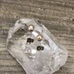 Boucles d'oreilles Perle de culture d'eau douce
