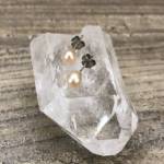 Boucles d'oreilles Perle de culture d'eau douce
