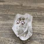 Boucles d'oreilles Perle de culture d'eau douce