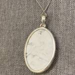 Pendentif Howlite