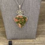 Pendentif Epidote