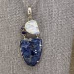 Pendentif Sodalite
