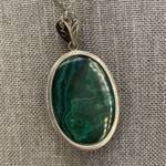Pendentif Malachite
