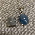 Pendentif Aigue Marine