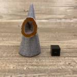 Bague Géode d'Agate