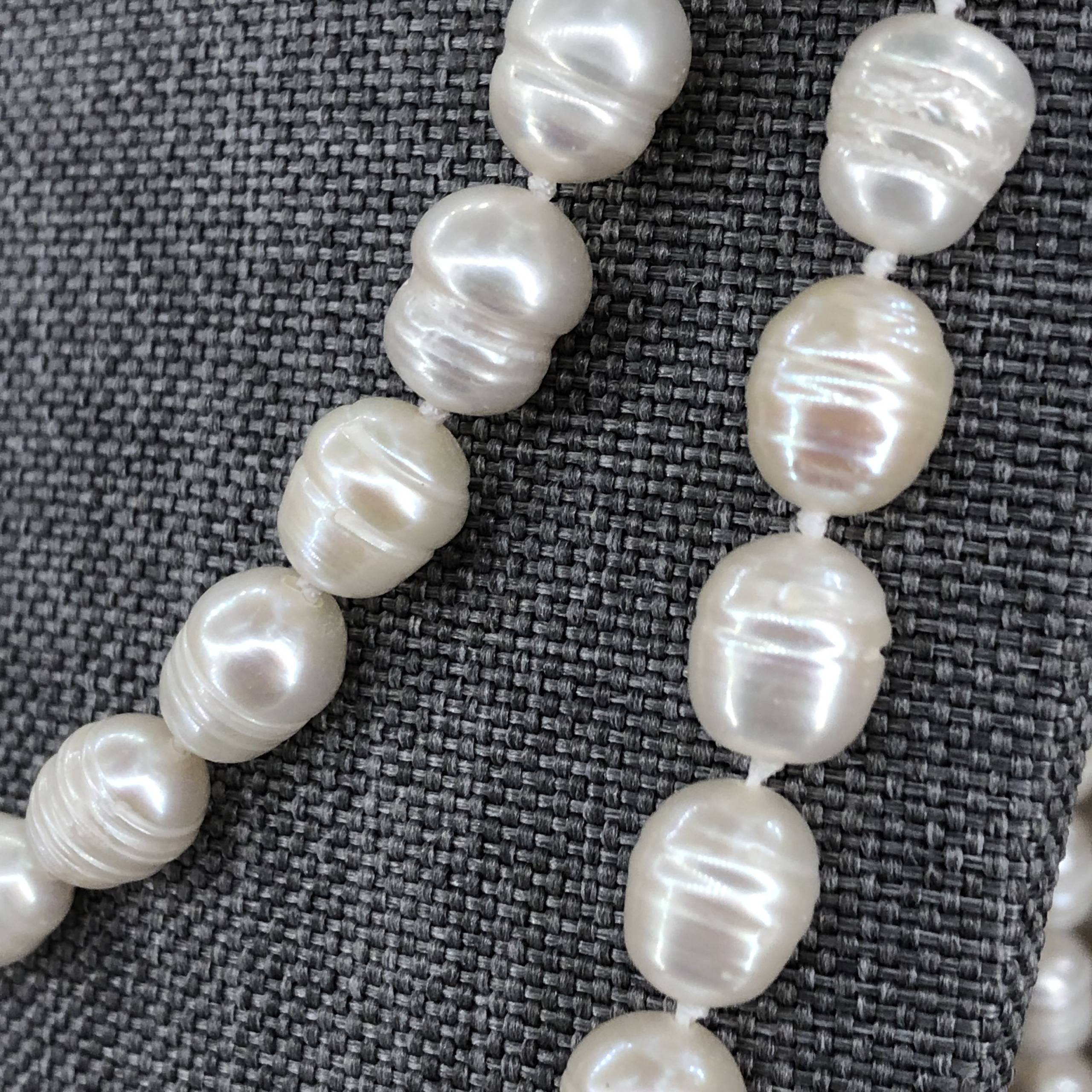 Collier perles d'eau douce