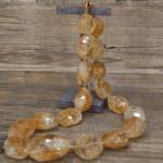 Collier Citrine
