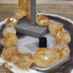 Collier Citrine
