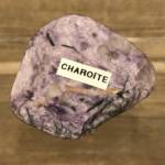 Lézard en Charoïte