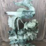 Paire Statuettes en Jade