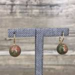 Boucles d'oreilles Epidote