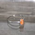 Bague Cornaline sur Argent