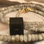 Collier en Chute Chrysobéryl Œil de Chat