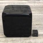 Cube en Obsidienne Noire