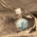Pendentif en Larimar