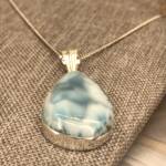 Pendentif en Larimar
