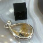 Pendentif en Quartz Rutile