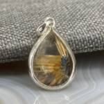 Pendentif en Quartz Rutile