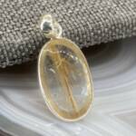 Pendentif en Quartz Rutile