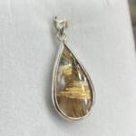 Pendentif en Quartz Rutile