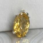 Pendentif en Citrine