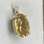 Pendentif en Citrine