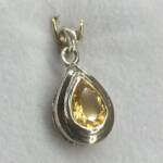 Pendentif en Citrine