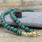 Collier en Malachite