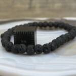 Bracelet en Pierre de Lave Pour Enfants