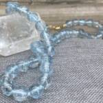 Collier en Topaze Bleue