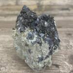 Galène avec Chalcopyrite et Sphalérite