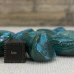 Malachite et Chrysocolle Polie
