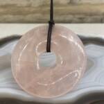 Donut en Quartz Rose